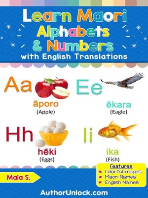 cover image of Learn Maori Alphabets & Numbers